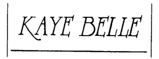 KAYE BELLE logo
