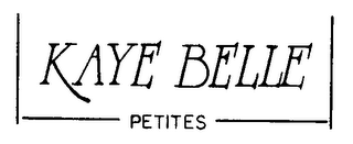 KAYE BELLE PETITES logo