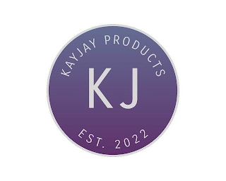 KAYJAY PRODUCTS KJ EST. 2022 logo