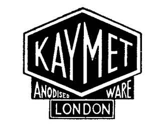 KAYMET ANODISED WARE LONDON logo