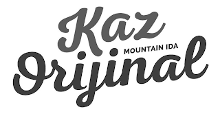 KAZ MOUNTAIN IDA ORIJINAL logo