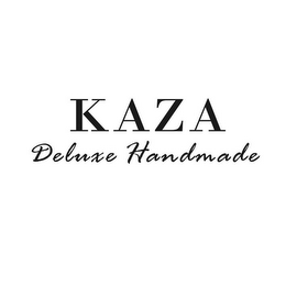 KAZA DELUXE HANDMADE logo