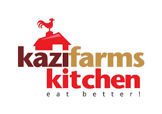 KAZIFARMS KITCHEN EAT BETTER! logo