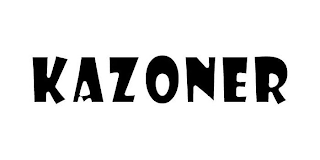KAZONER logo