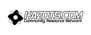KAZOTS.COM COMMUNITY RESOURCE NETWORK logo