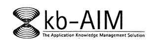 KB-AIM THE APPLICATION KNOWLEDGE MANAGEMENT SOLUTION logo