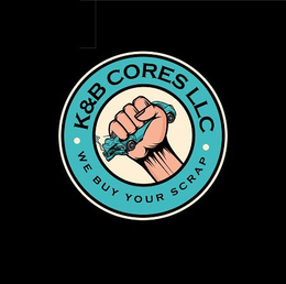 K&B CORES LLC WE BUY YOUR SCRAP logo