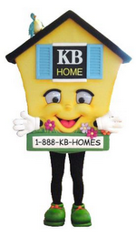 KB HOME 1-888-KB-HOMES logo
