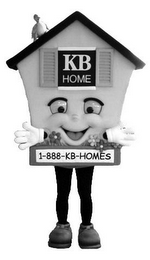 KB HOME 1-888-KB-HOMES logo