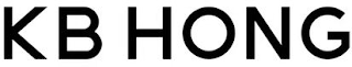 KB HONG logo