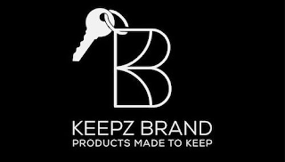 KB KEEPZ BRAND PRODUCTS MADE TO KEEP logo