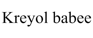 KB KREYOL BABEE EST. 2020 logo