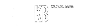 KB KROME-BRITE logo
