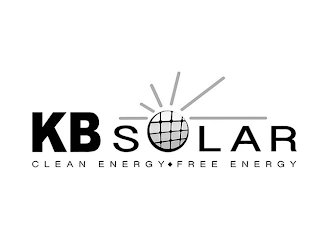 KB SOLAR CLEAN ENERGY FREE ENERGY logo