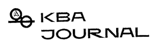 KBA JOURNAL logo