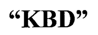 "KBD" logo