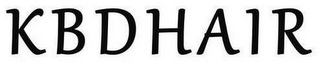 KBDHAIR logo