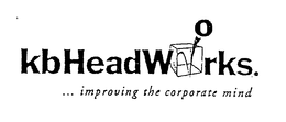 KBHEADWORKS....IMPROVING THE CORPORATE MIND logo