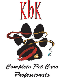 KBK COMPLETE PET CARE PROFESSIONALS logo