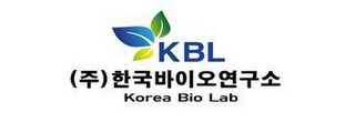 KBL KOREA BIO LAB logo