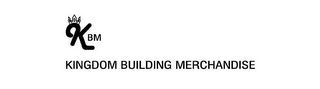 KBM KINGDOM BUILDING MERCHANDISE logo