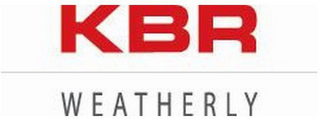 KBR WEATHERLY logo