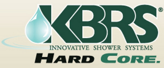 KBRS INNOVATIVE SHOWER SYSTEM HARD CORE logo