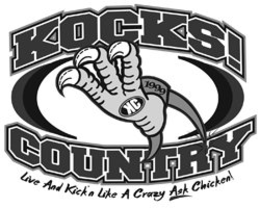 KC 1999 KOCKS! COUNTRY LIVE AND KICK'N LIKE A CRAZY ASK CHICKEN! logo