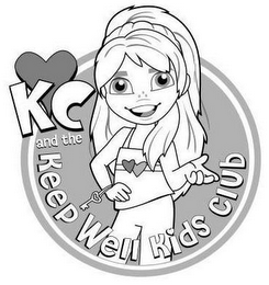 KC AND THE KEEP WELL KIDS CLUB logo