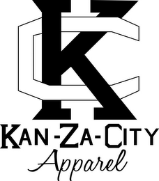 KC KAN-ZA-CITY APPAREL logo