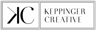 KC KEPPINGER CREATIVE logo