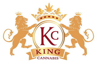 KC KING CANNABIS logo
