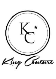 KC KING COUTURE logo