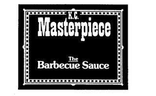K.C. MASTERPIECE THE BARBECUE SAUCE
