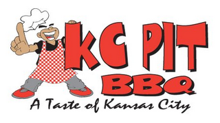 KC PIT BBQ A TASTE OF KANSAS CITY logo
