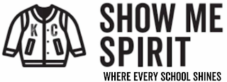 KC SHOW ME SPIRIT WHERE EVERY SCHOOL SHINES logo