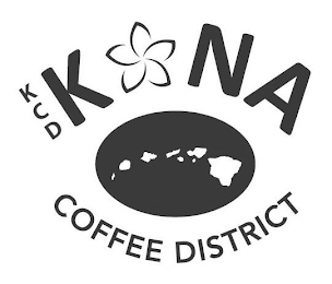 KCD KONA COFFEE DISTRICT logo
