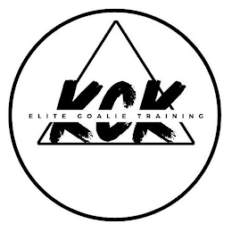 KCK ELITE GOALIE TRAINING logo