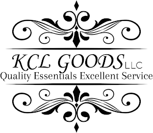 KCL GOODS LLC QUALITY ESSENTIALS EXCELLENT SERVICE logo