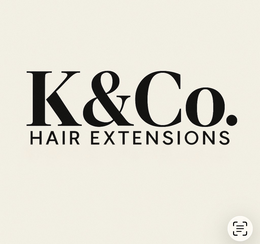 K&CO. HAIR EXTENSIONS logo