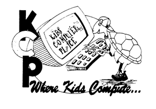 KCP KIDS COMPUTER PLACE WHERE KIDS COMPUTE... logo
