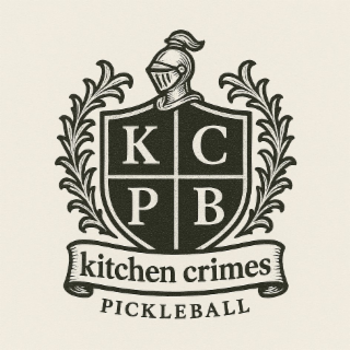 KCPB KITCHEN CRIMES PICKLEBALL logo