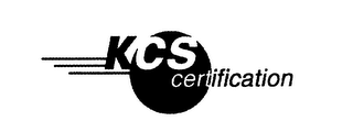 KCS CERTIFICATION logo