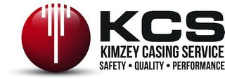 KCS KIMZEY CASING SERVICE SAFETY QUALITY PERFORMANCE logo