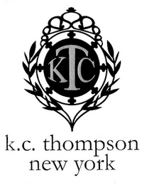 KCT K.C. THOMPSON NEW YORK logo