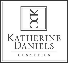 KDC KATHERINE DANIELS COSMETICS logo