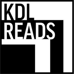 KDL READS logo