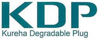 KDP KUREHA DEGRADABLE PLUG logo