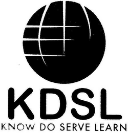 KDSL KNOW DO SERVE LEARN logo
