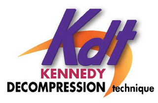 KDT KENNEDY DECOMPRESSION TECHNIQUE logo